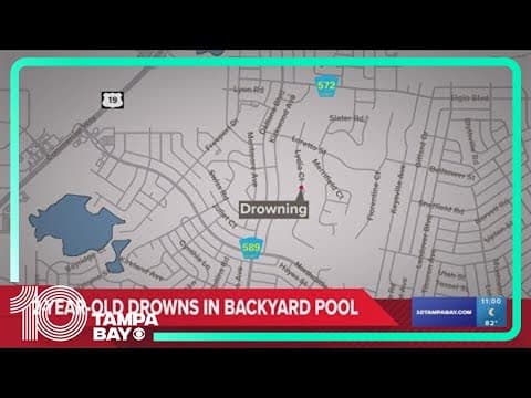 2-year-old drowns in pool in Spring Hill