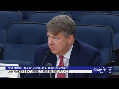Florida lawmakers examine use of artificial intelligence in insurance claims
