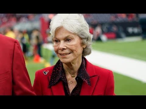 Texans' owners discuss addition of co-founder Janice McNair into Ring of Honor