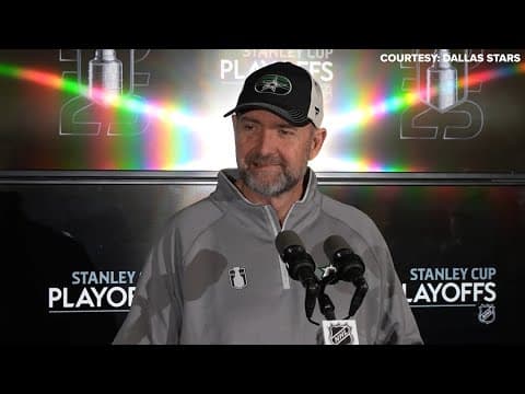 Dallas Stars vs Winnipeg Jets | Pete DeBoer speaks ahead of Game 5