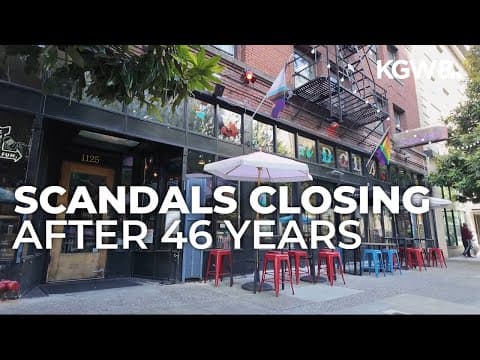 Downtown Portland gay bar closing after nearly 50 years