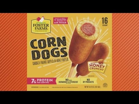 Corndog products recalled after wood was found in the batter