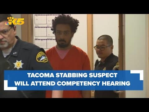 Man charged in Point Defiance Park stabbing must undergo a competency hearing