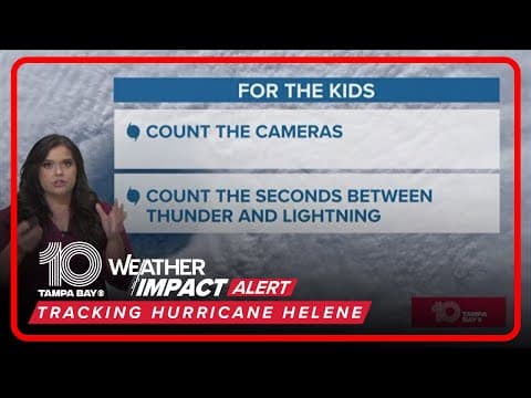For the kids: Meteorologist Makayla Lucero has advice to young children during Hurricane Helene