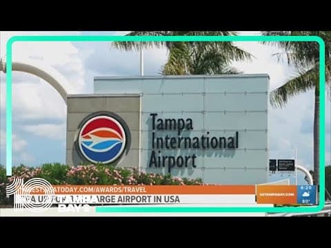 TPA up for USA Today's 'Best Large Airport' in the U.S.