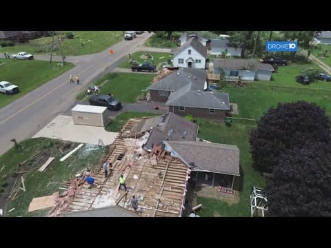 How are tornadoes tracked and how can some be missed on the radar?