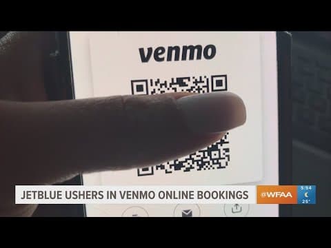 Soon you'll be able to book a JetBlue app with Venmo