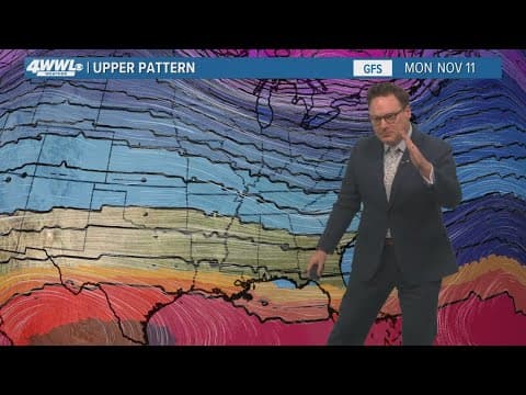 New Orleans Weather: A front and Rafael brings more rain for Sunday