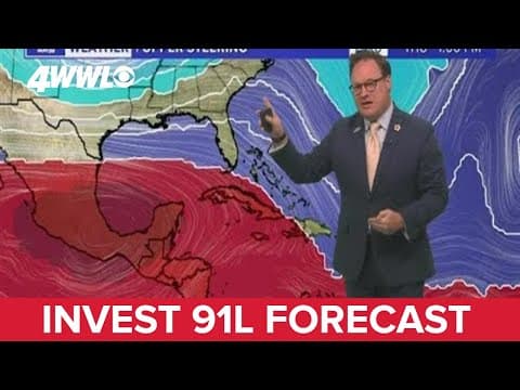 Monday night tropical update: Invest 91l and a second wave