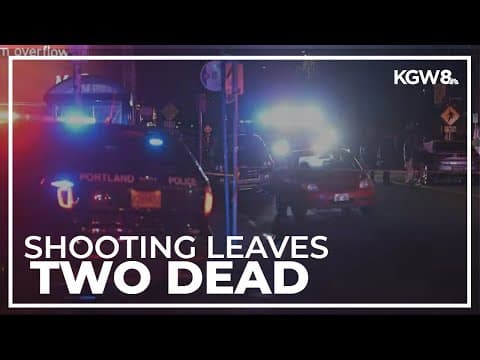 Two dead in Southeast Portland shooting amid deadly weekend of gun violence
