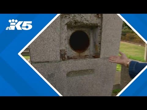 Family heartbroken over stolen plaques at Seattle park