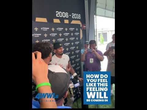 Saints Rookie Jonas Sanker Wasn't Ready for This