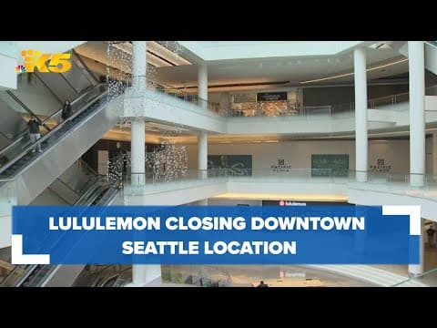 Lululemon to close downtown Seattle location inside Pacific Place