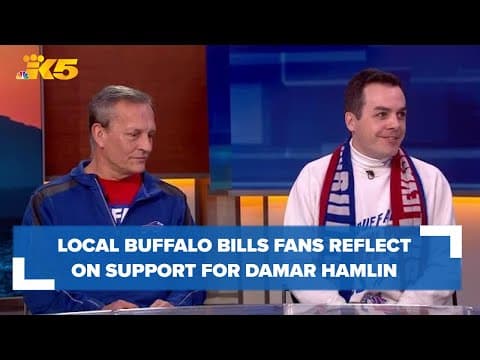 Seattle-based Buffalo Bills fans reflect on worldwide support for Damar Hamlin