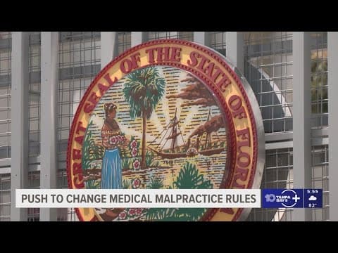 Florida lawmakers begin new push to change state's medical malpractice rules