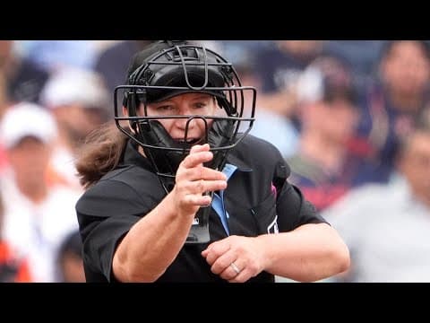 Jen Pawol to make history as MLB's first female umpire this weekend