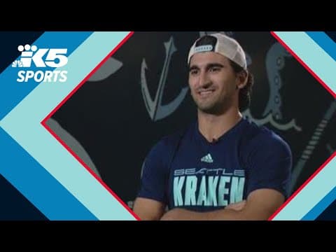 Seattle Kraken's Matty Beniers on 2024 NHL season, new teammates