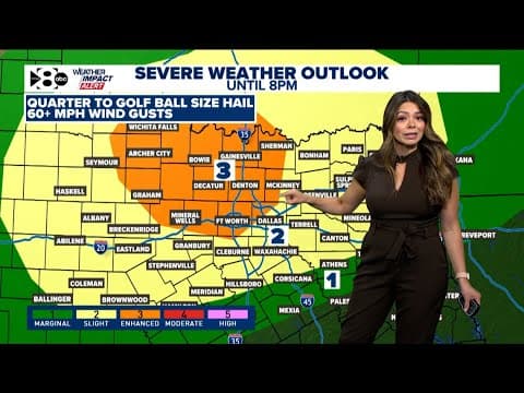 DFW weather: Tracking potential storms on Thursday