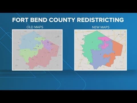 Fort Bend County commissioners approve redistricting map in fiery meeting