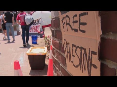 Pro-Palestine protests continue at George Washington University