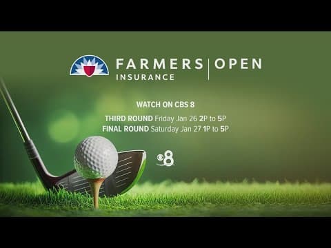 Farmers Insurance Open | Round Three tees off Friday morning
