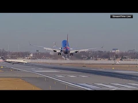 Southwest Airlines flight abruptly rises to avoid another plane crossing Chicago runway
