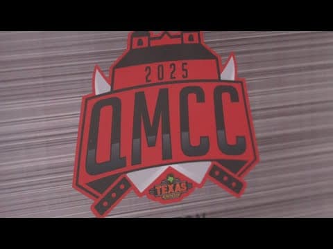 Texas Roadhouse's meat-cutting competition face-off inside a hockey rink