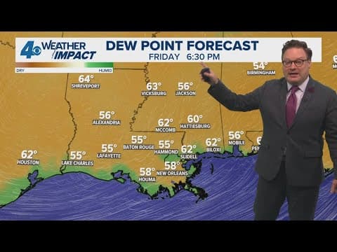 New Orleans Weather: Less humid air will return, but 90s here to stay for a while