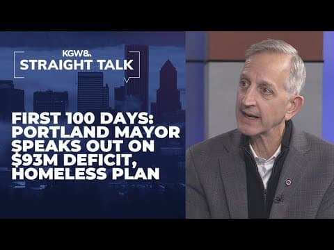 Is Portland Mayor Keith Wilson's ambitious homeless plan in peril amid budget deficit?