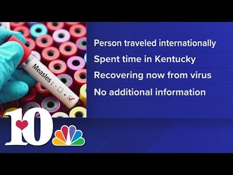 Tennessee Department of Health confirms first measles case since 2019