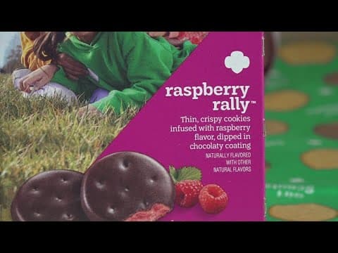 Girl Scout 'Raspberry Rally' cookie being resold for up to $100 online