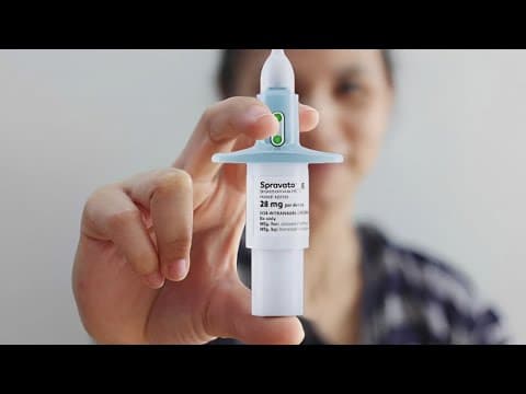 New nasal spray could help treat depression