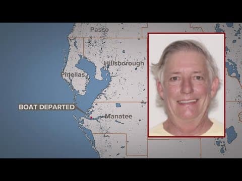 Coast Guard searching for missing man after finding his boat in Manatee County