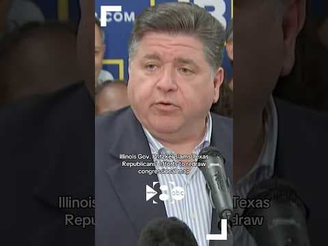 Illinois Gov. JB Pritzker slammed Texas Republicans, including taking a jab at Ken Paxton