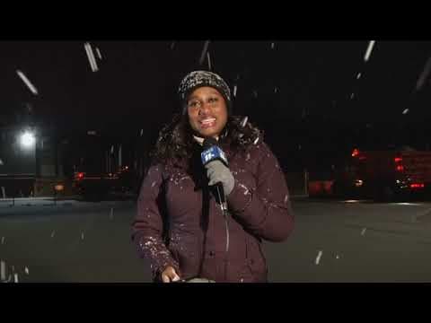 Monday snow marks the start of Winter Hazard Awareness Week