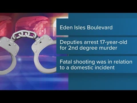 17-year-old charged with murder after Slidell-area homicide