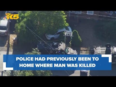 Neighbors say Tacoma police were previously called to house where officers fatally shot suspect