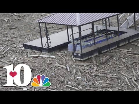 Hurricane Helene's destruction still visible on Douglas Lake as residents await cleanup guidance