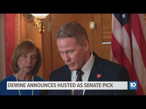 DeWine announces Husted as US Senate pick