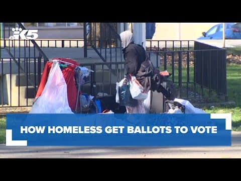How homeless get ballots to vote