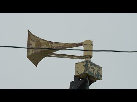 When do storm sirens go off in North Texas?