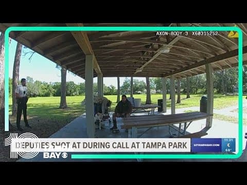 Man faces attempted murder charges after shooting at deputy at Tampa park