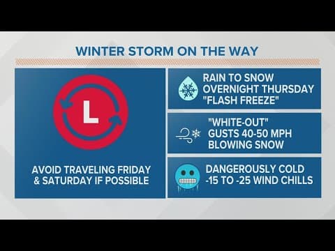 Columbus, Ohio weather forecast | Dec. 21, 2022
