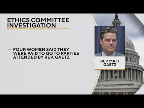 Trump's choice for attorney general is target of House Ethics Committee investigation