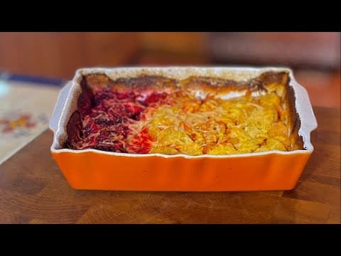 Rainbow Scalloped Root Veggies | Cooking with Styles