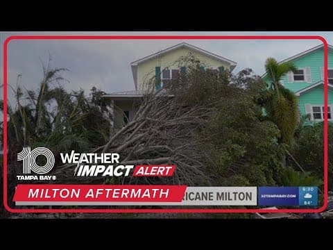 Tampa Bay communities still working to rebuild after Hurricane Milton