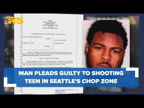 Man pleads guilty to second-degree murder for 2020 fatal shooting at Seattle's CHOP zone