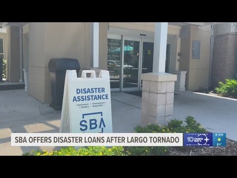 Small Business Administration opens disaster loans office after tornado tears through Largo