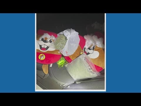Deputy discovers drugs stuff inside Buc-ee’s stuff plushy