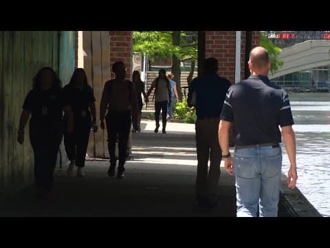 Person injured in shooting during attempted robbery near downtown Indy canal